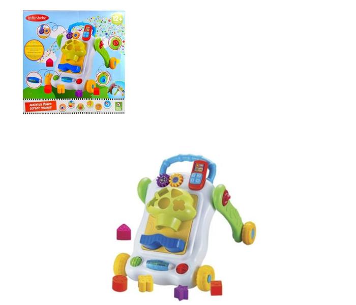 Infunbebe Guralica sa aktivnostima za bebe, 12mj+, Bijela