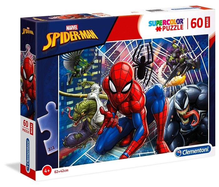 CLEMENTONI Puzzle 60 dijelova Maxi Spiderman