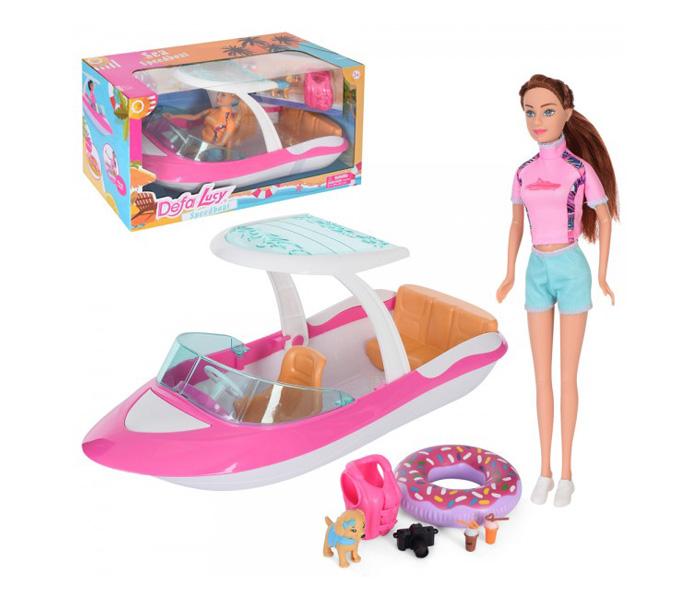 DEFA LUCY gliser lutka roze-bijela
