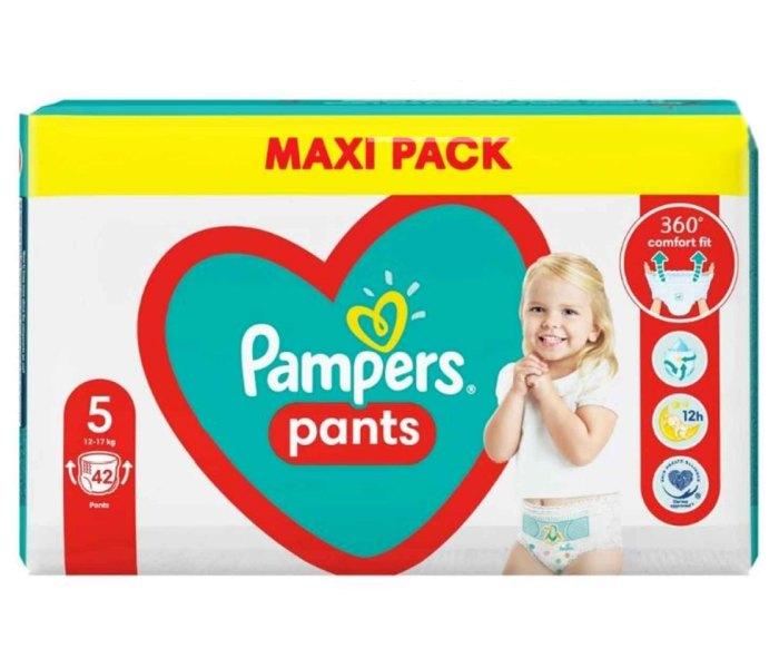 Pampers gaćice 5 junior 42kom, Bijela