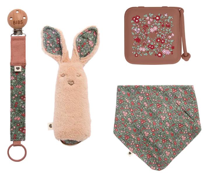 BIBS Liberty X-MASS poklon set, Chamomile Lawn Woodchuch