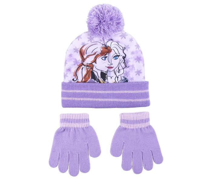 Cerda Set kapa i rukavice, Frozen II, Ljubičasti