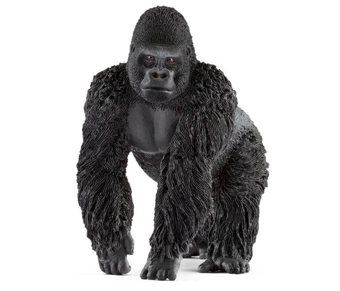 Schleich Igračka Gorila, mužjak, Crn