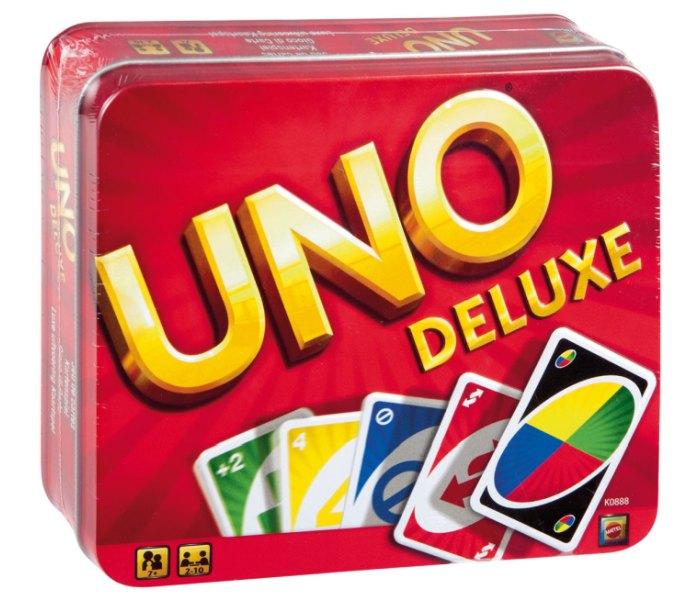 MATTEL GAMES Uno karte deluxe