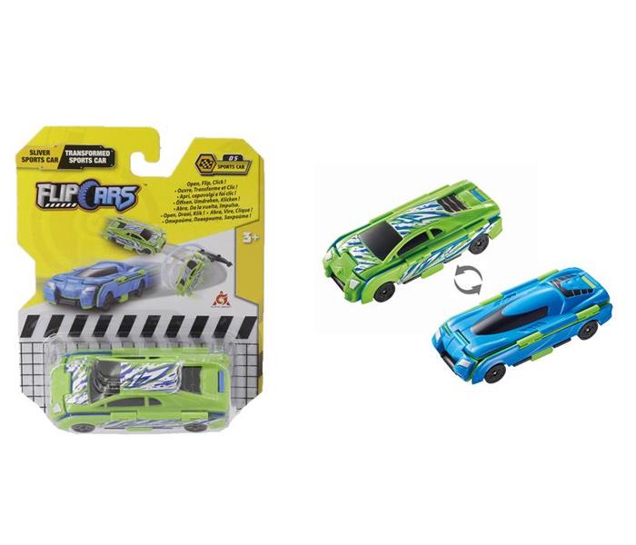 FLIP CARS Sportski automobil 2u1 Silver & Transformed