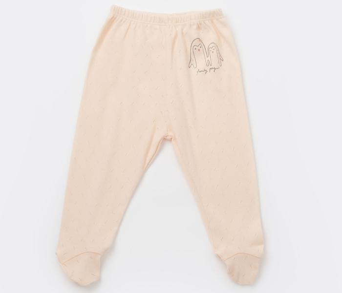 Bibaby Pantalone za bebe pingvini 74cm, Crvene