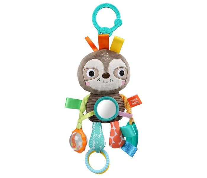 Bright stars Igračka za kolica plišani lenjivac, Šarena
