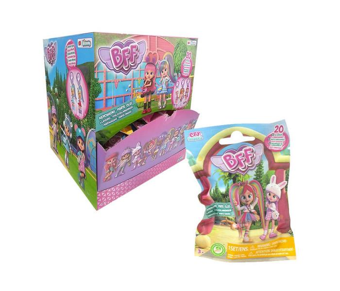 Cry babies Igračka bff lutkica privezak, Šarena