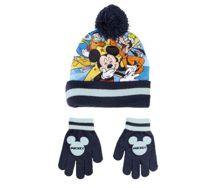 Cerda Set kapa i rukavice, Mickey, Crni