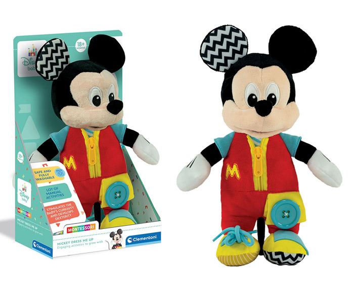 Clementoni Disney baby Mickey dress me up igračka