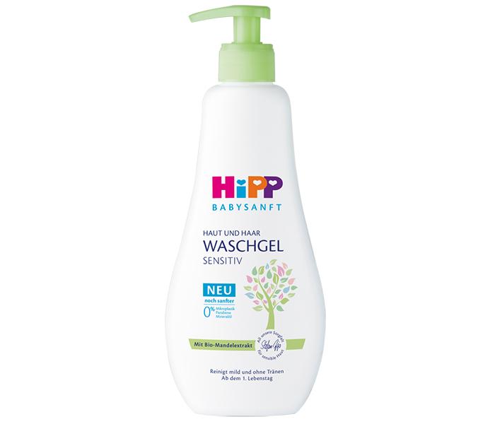 HiPP baby gel za kupanje sensitiv 400ml, Bijela