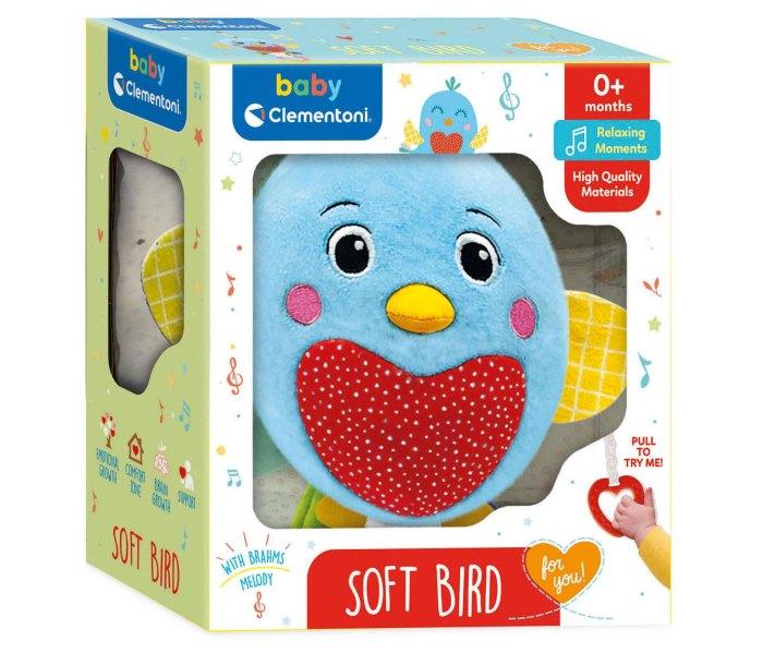 Clementoni baby Igračka za bebe - ptica, Šarena