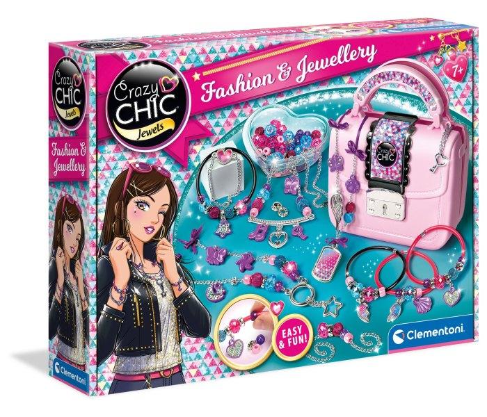 CLEMENTONI CRAZY CHIC Set za djevojčice MODA I NAKIT
