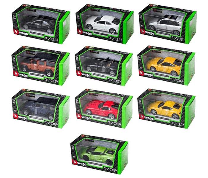 Burago Igračka auto street fire plavi 1:32