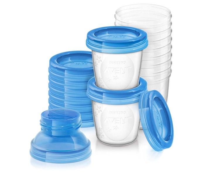 PHILIPS AVENT Čaše sa poklopcima i adapterima (10 + 2) VIA 1602