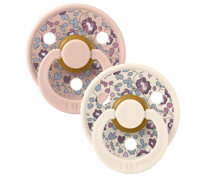 BIBS duda Liberty, 0-6m, 2 komada, Eloise Blush Mix