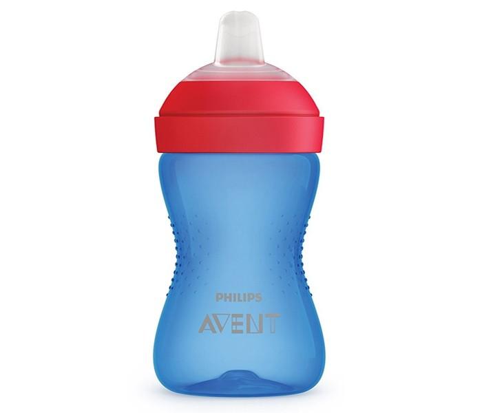 PHILIPS AVENT Šolja sa mekim kljunom 300 ml plavo-crvena