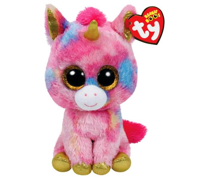 TI PLUSH BOOS FANTASIA, 15 cm - raznobojni jednorog