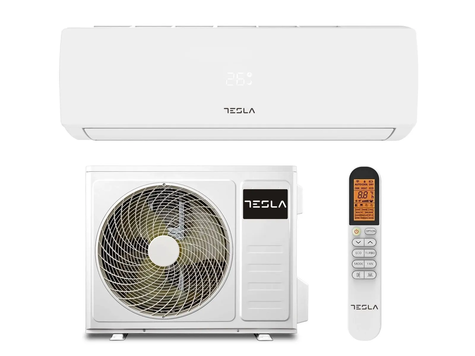 Tesla TT34EX72-1232IA Inverter klima uređaj, 12000 BTU, Gas R32,  wi-fi ready