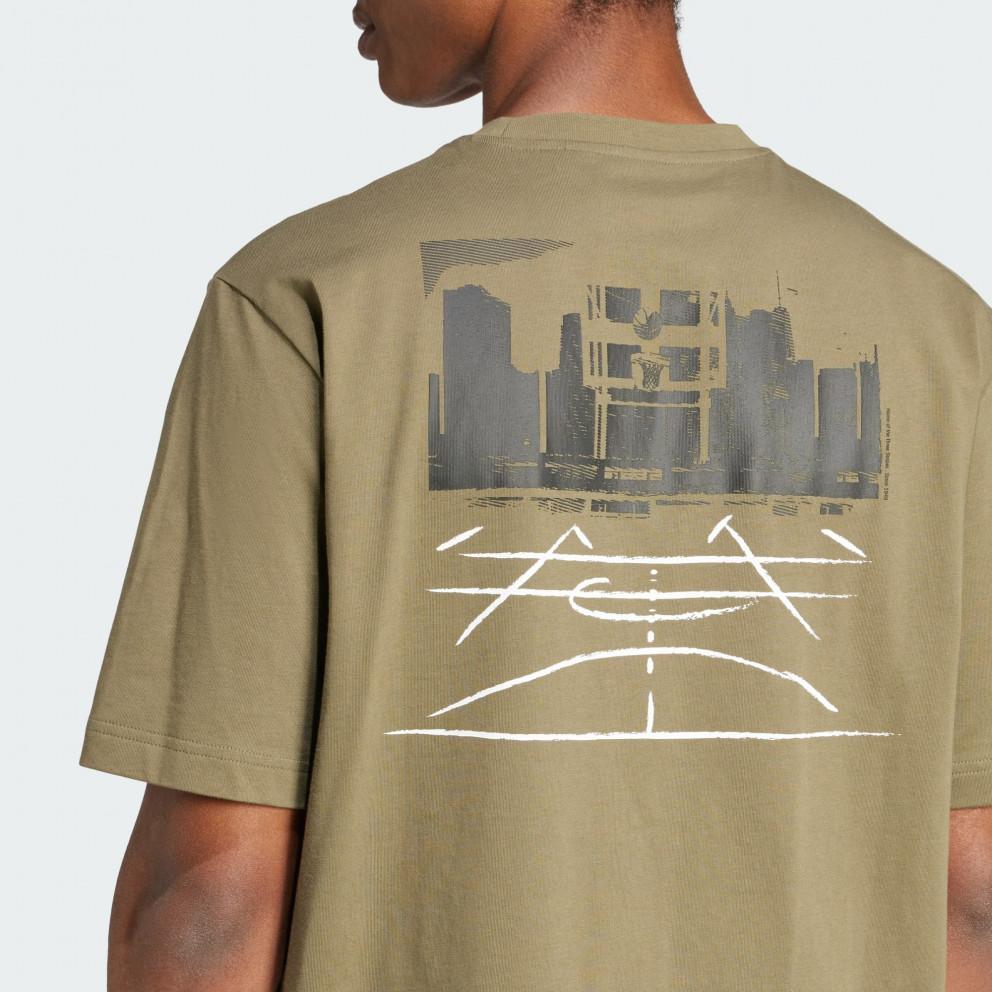 Adidas Majica Muška, Smeđa boja