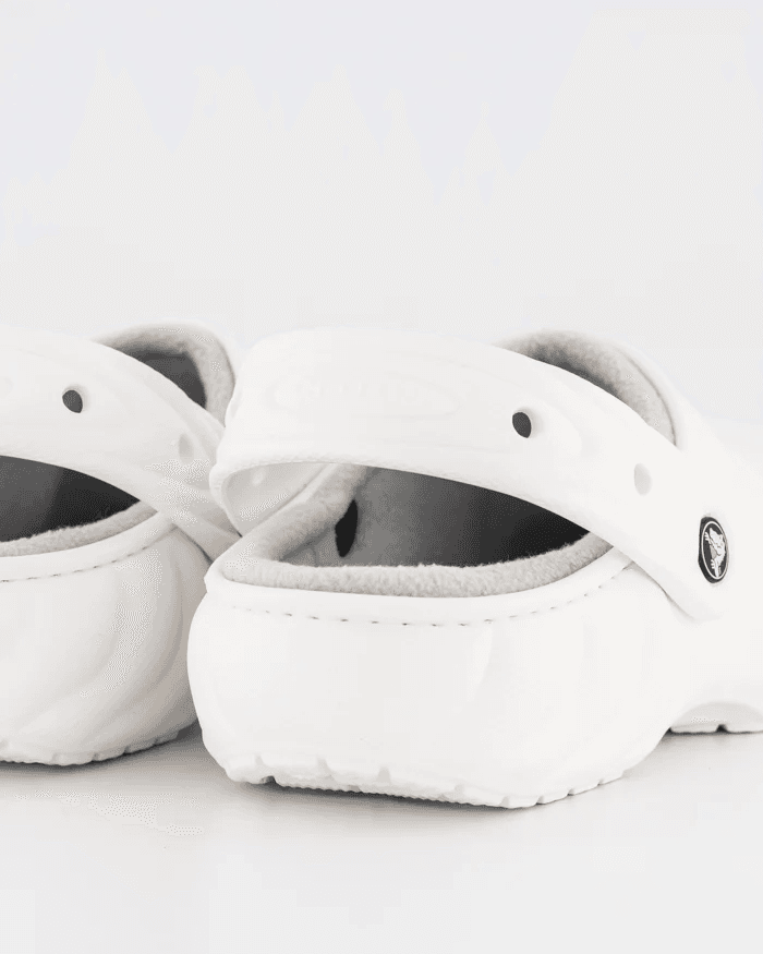 Crocs Classic Lined Overpuff Papuče, Bijela