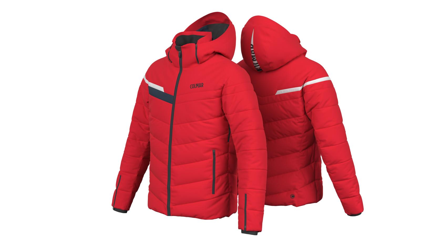 Colmar Muška Jakna, Crvena