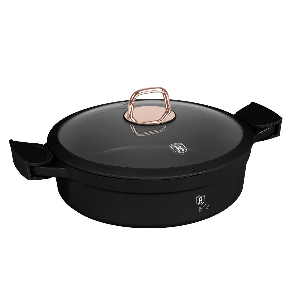 Berlinger Haus Black Rose tiganj sa dvije ručke od 4,2 L BH/1455