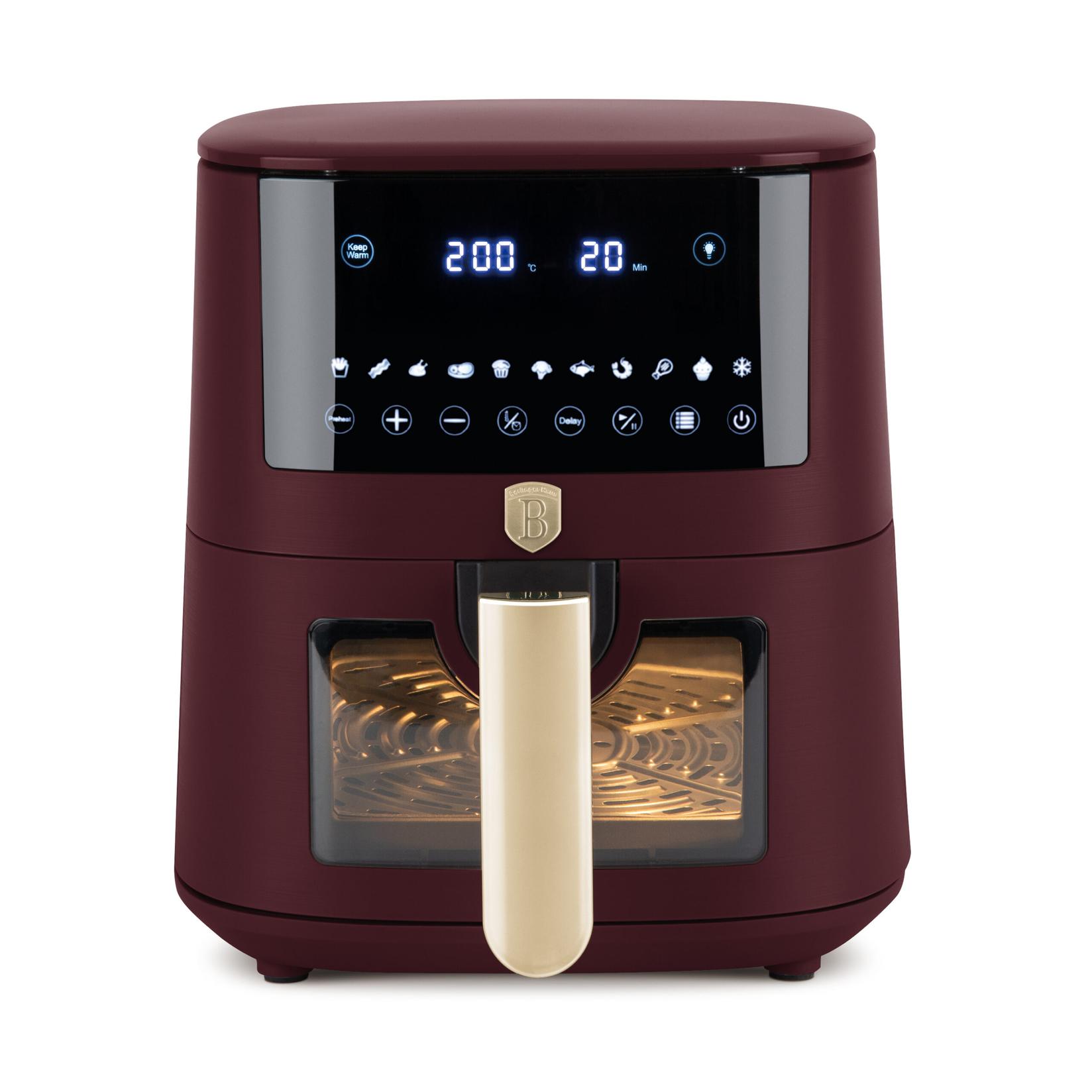 Berlinger Haus Leonardo Air Fryer od 8 L sa kontrolnim prozorom BH/9606