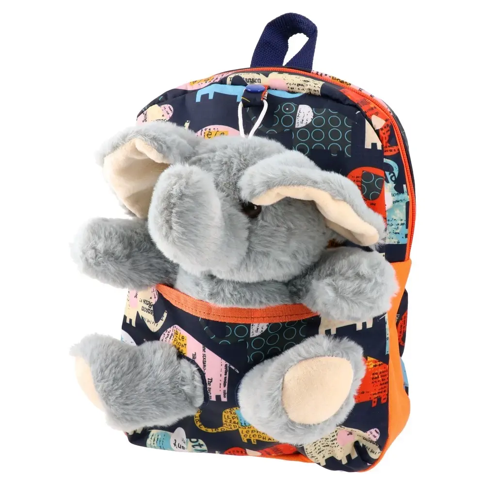 Sazio Neo predškolski ruksak Elephant Lush 10, Teget