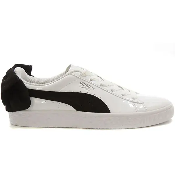 PUMA ženske patike Bastet s mašnom, bijelo-crne