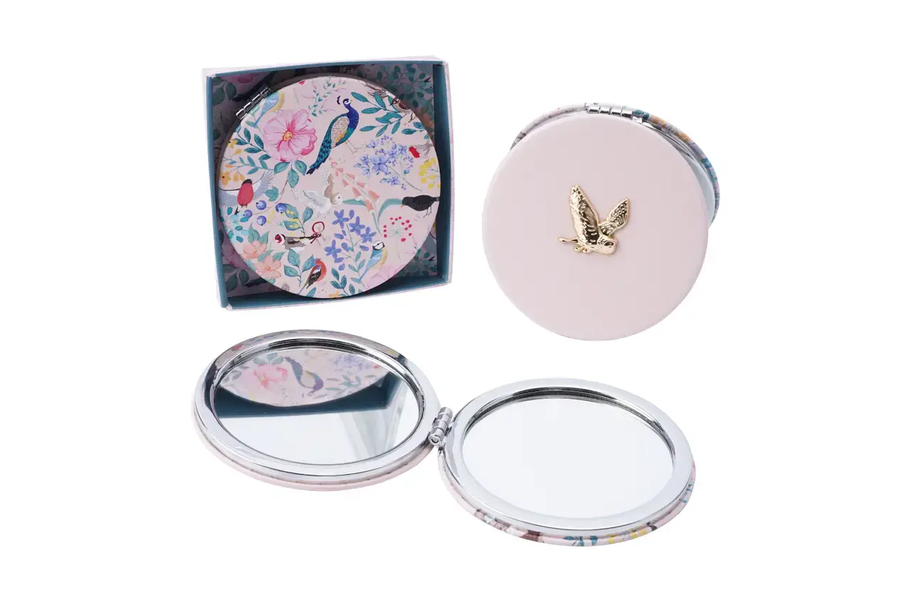 Cgb Ogledalce British Birds Pink, Roze