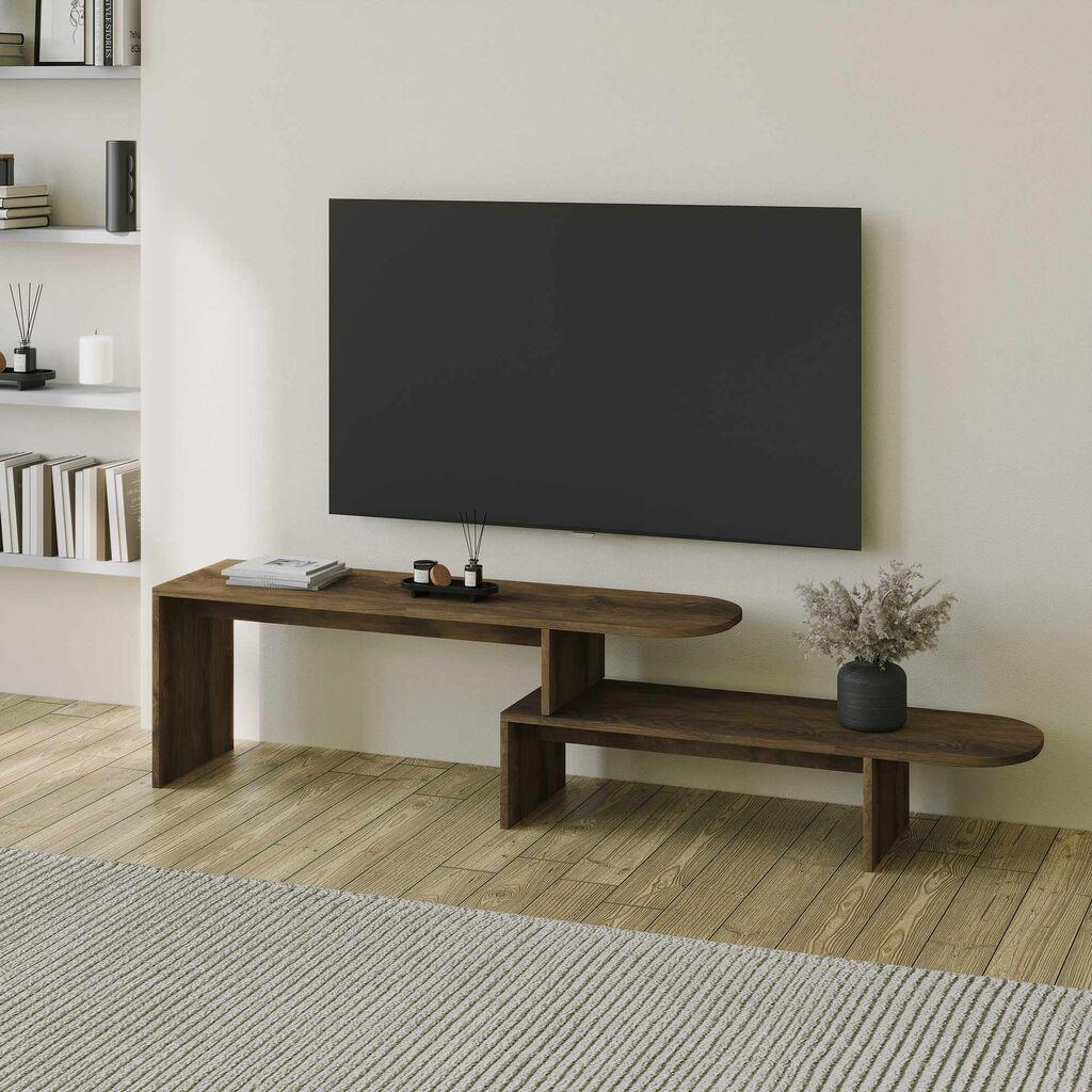 Hanah Home TV ormarić Puzzle, orah