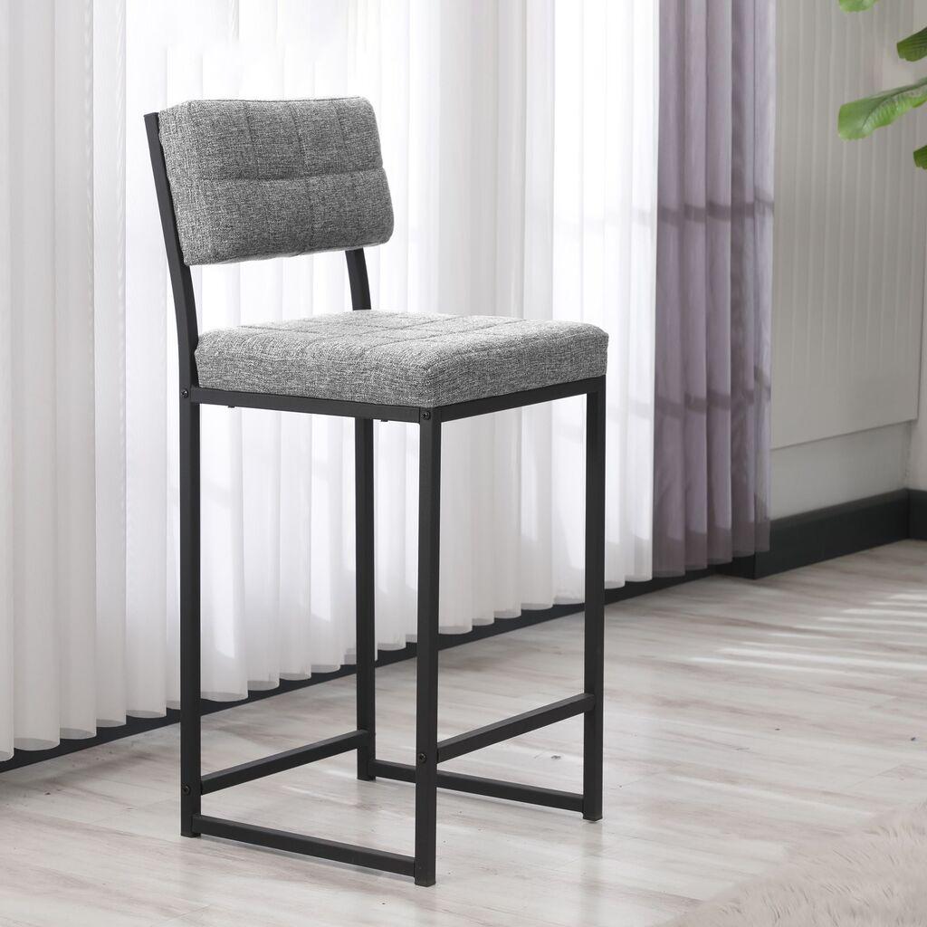 Hanah Home Barska stolica Retro, Siva