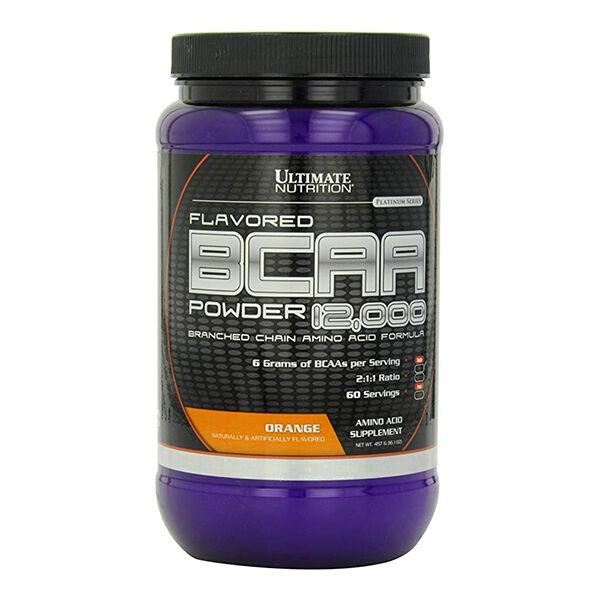 Ultimate Nutrition Aminokiseline BCAA 12000 Powder, Narandža, 457 g