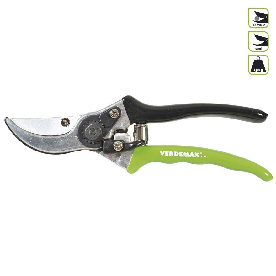 Verdemax Baštenske makaze Standardne By-Pass, 21 cm
