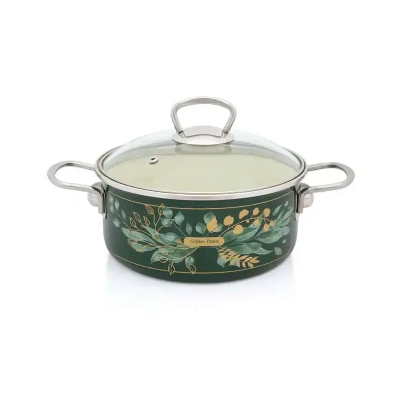 Metalak lonac sa poklopcem GOLDEN TIMES 20cm