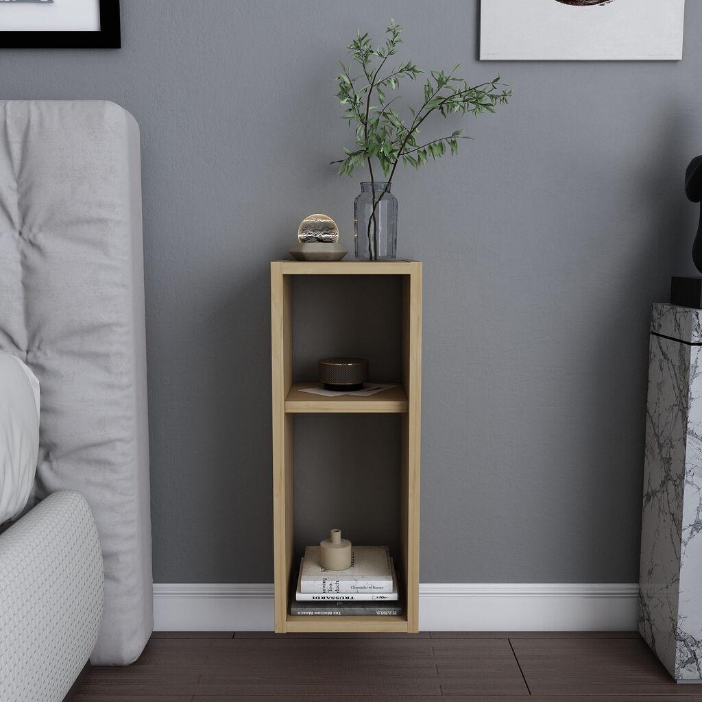 Hanah Home Noćni ormarić Sault 23,2x59,6x22cm Hrast