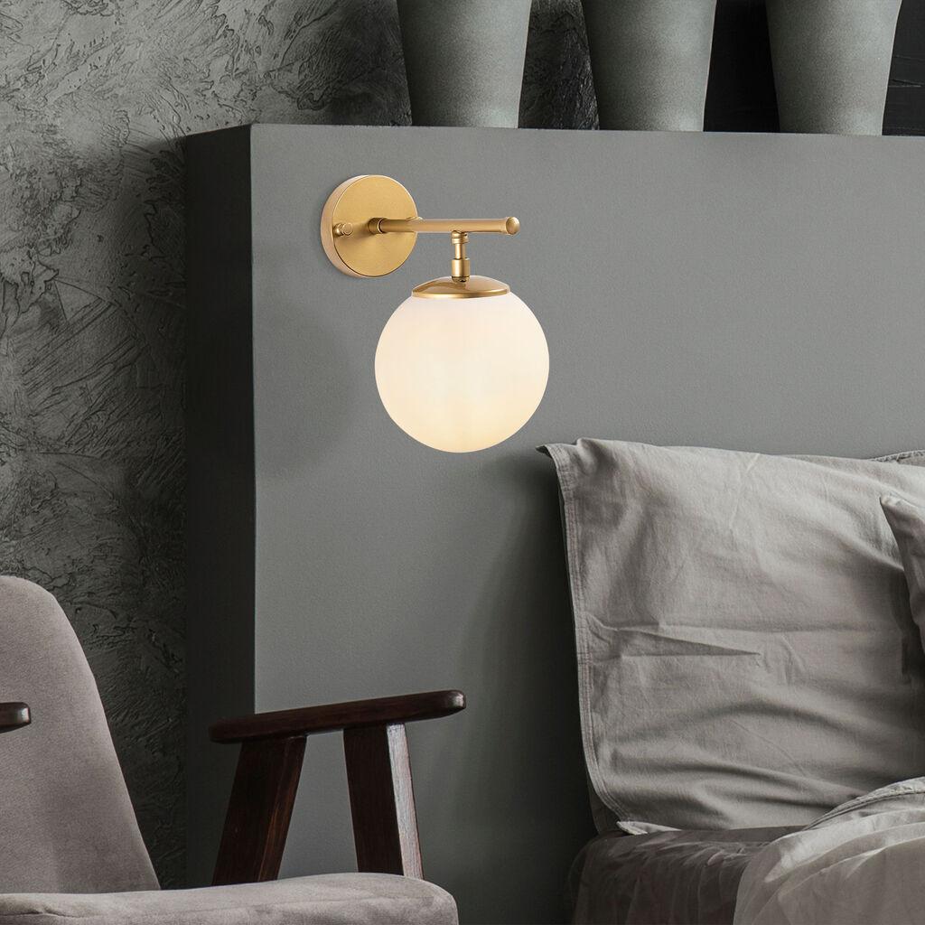 Opviq Roe 10725 Zidna lampa, zlatna