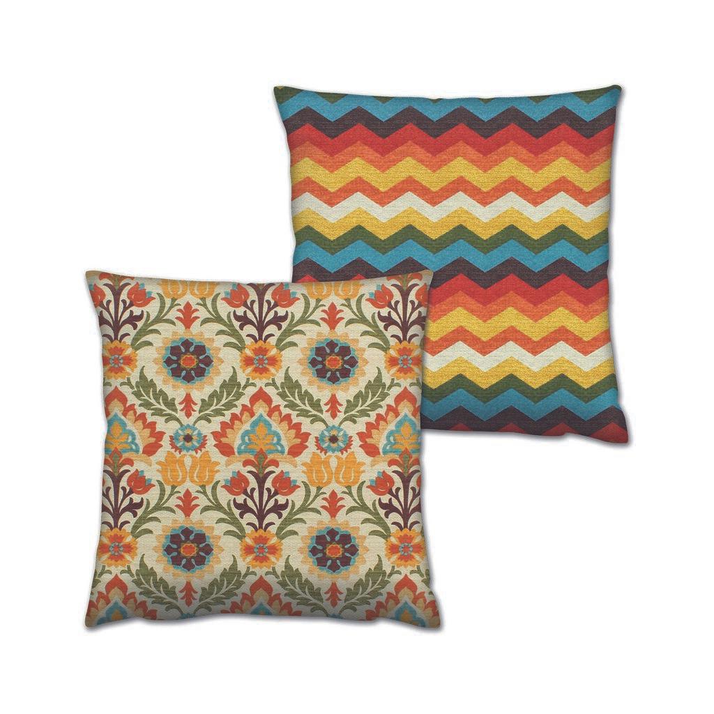 Aberto Design Set od 2 jastuka 43x43cm Šareni