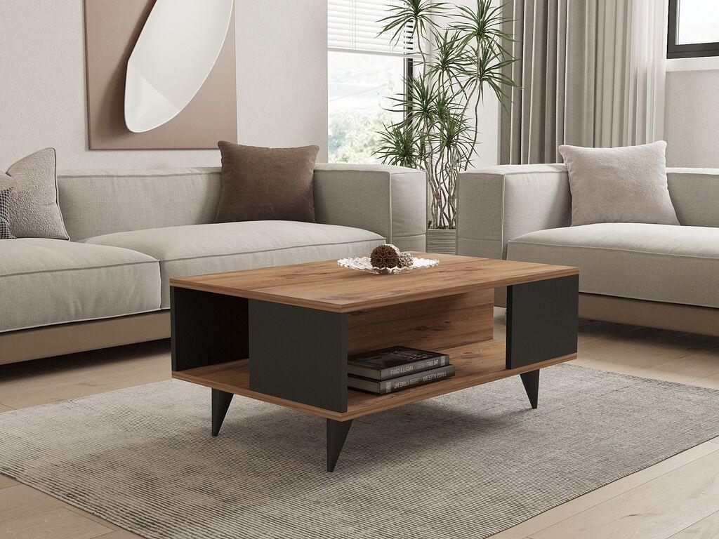 Hanah Home Klub sto Yuka 90x39,5x60​cm Orah