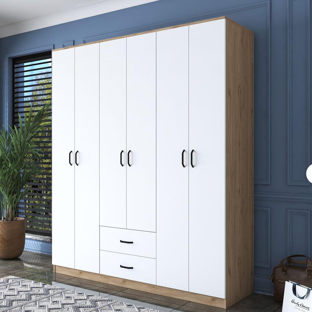 Hanah home Ormar 180x210x51.5cm Orah