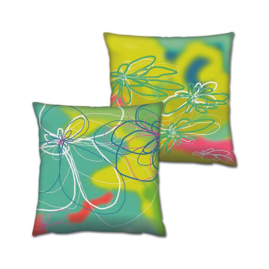 Aberto Design Set od 2 jastuka 43x43cm Šareni