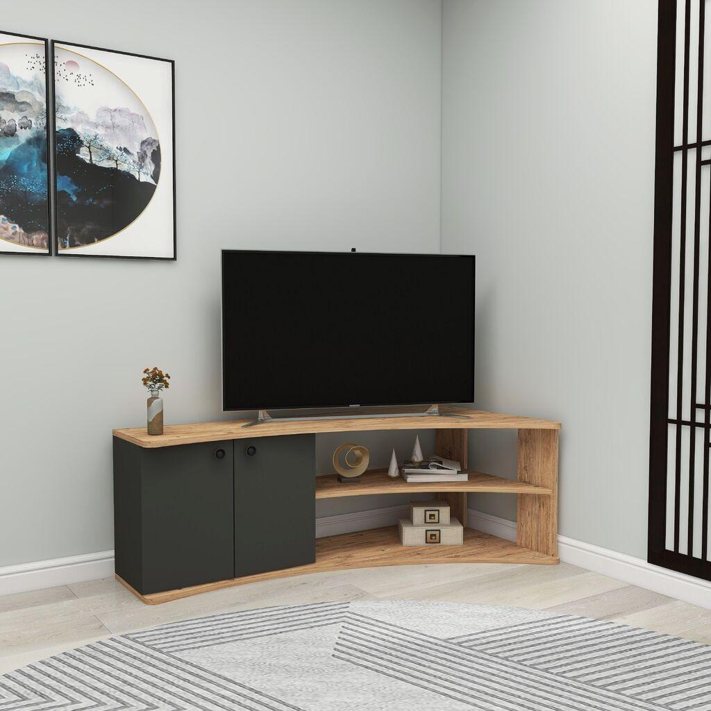 Hanah home TV komoda Termera bež-antracit