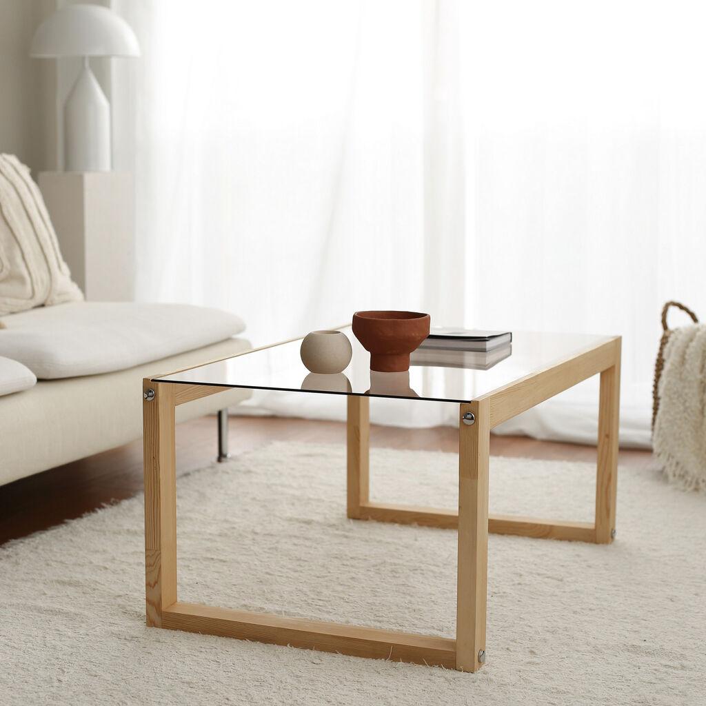 Hanah Home Klub sto Via 85x40x55cm Bež