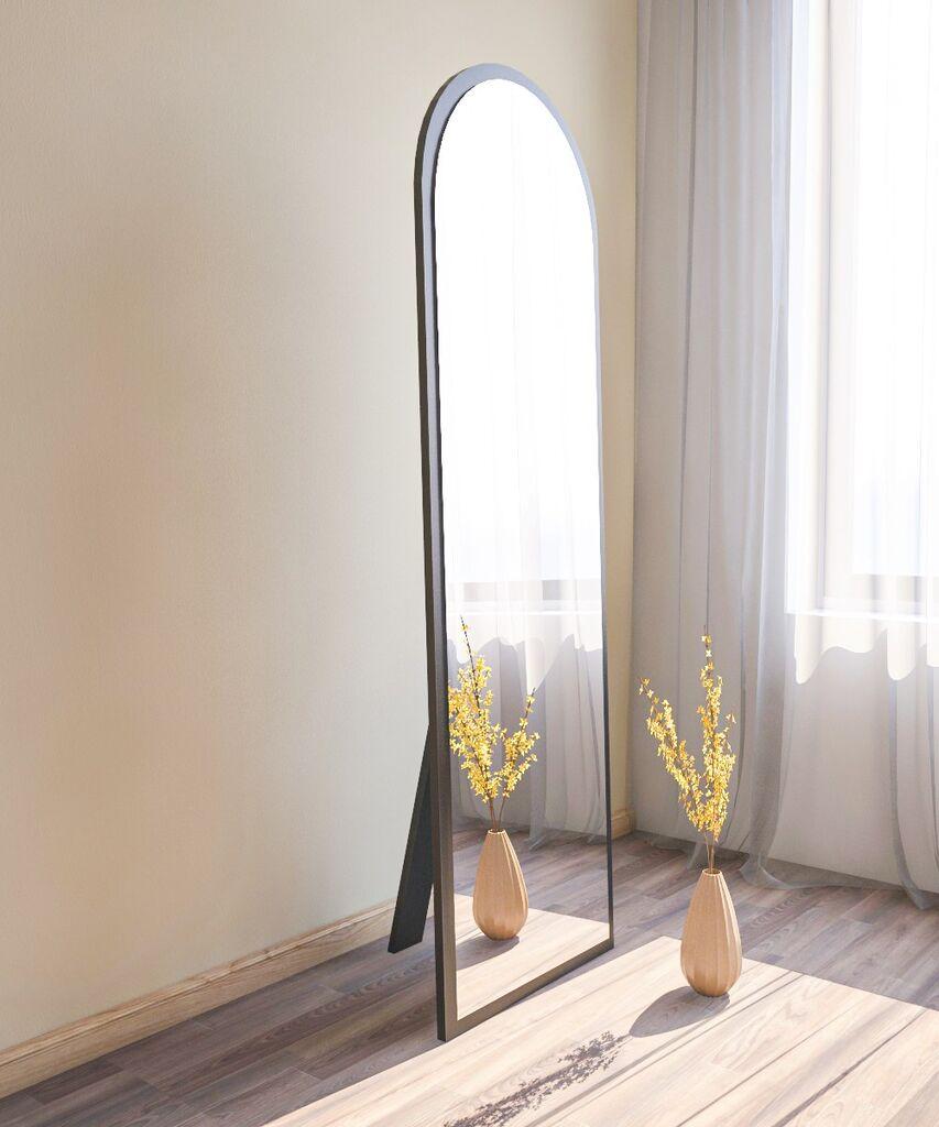 Hanah Home Podno ogledalo Emma, ​​​​50x160cm, Crna