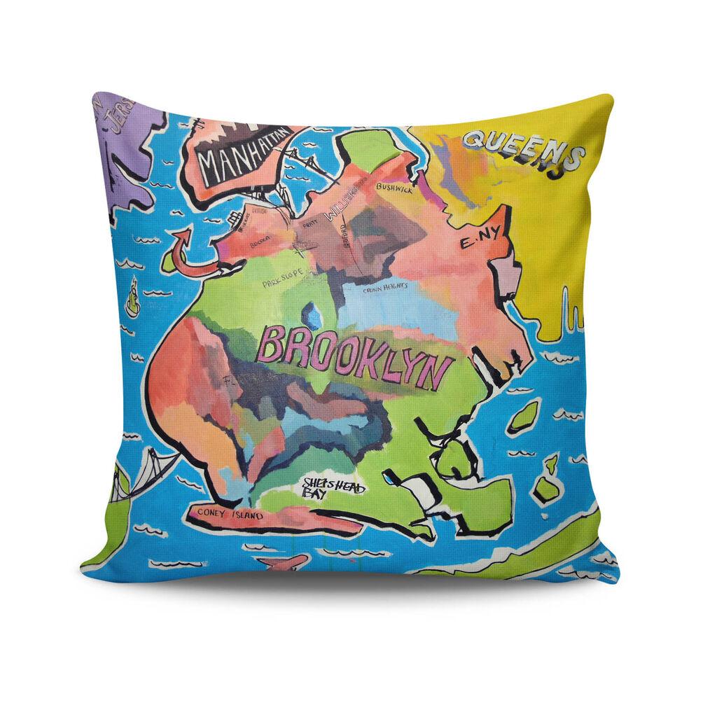 Aberto Design jastuk 43x43cm šareni
