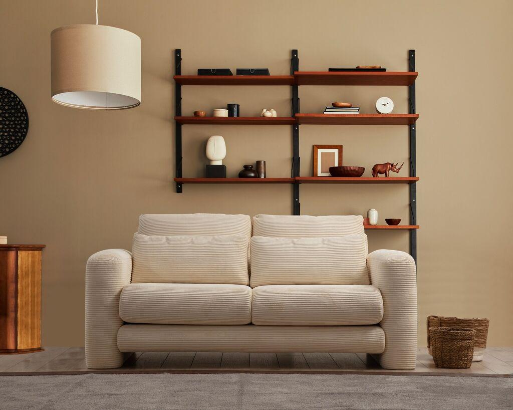 Atelier del Sofa Dvosjed Lily 97x73x180cm Bež