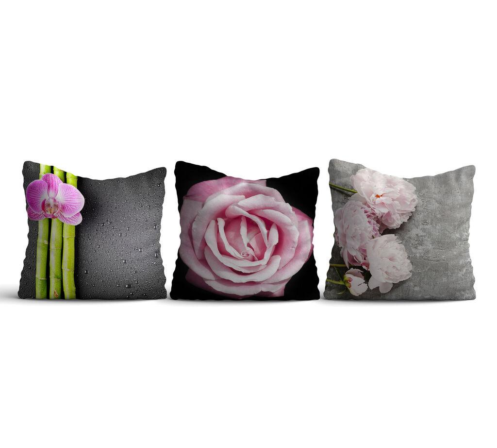 Aberto Design Set od 3 jastučnice 43x43cm Šarene