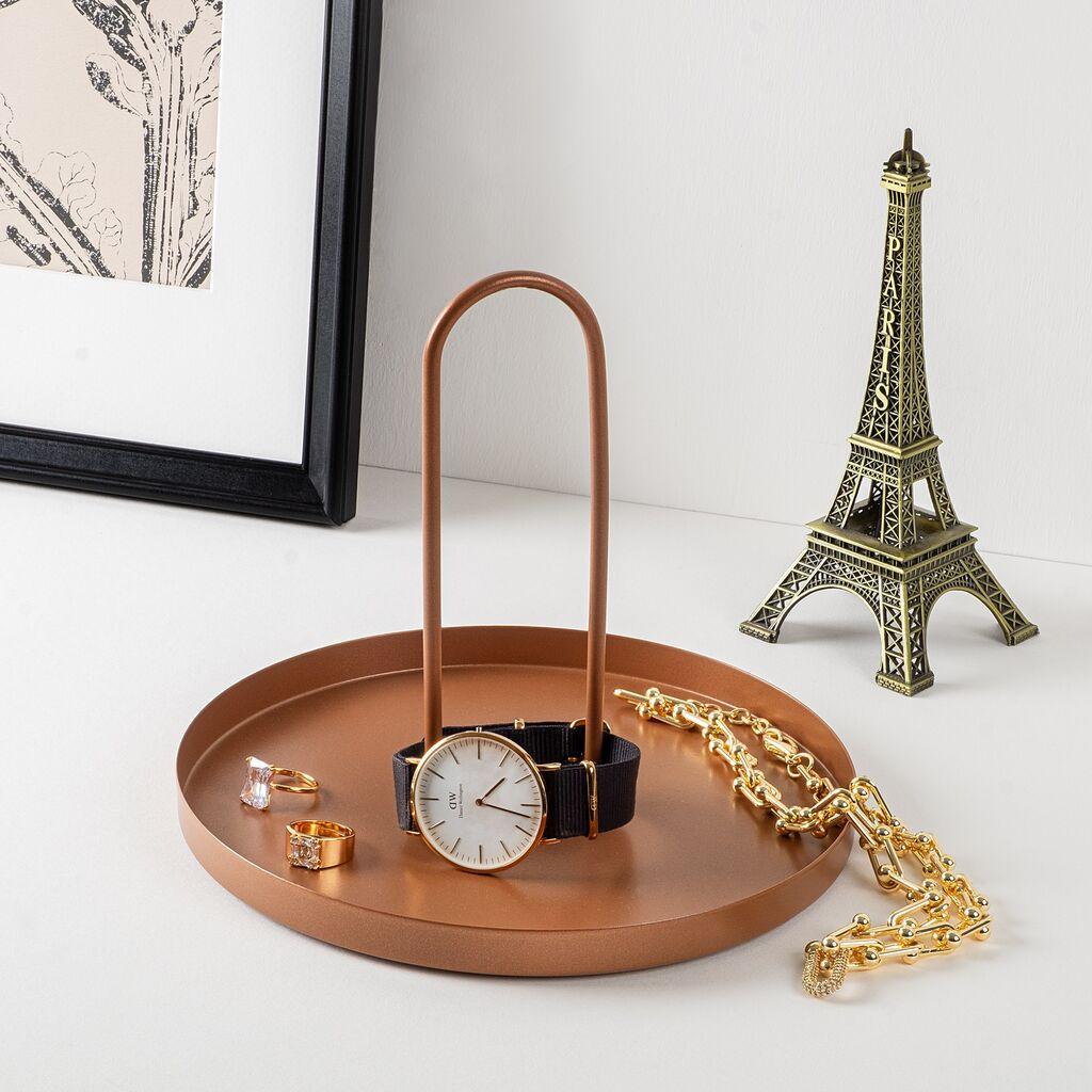 Aberto Design stalak za nakit 20,5 cm, bronzana boja