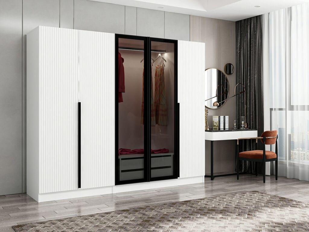 Hanah home Ormar Kale Plus 225x210x52cm Sivi